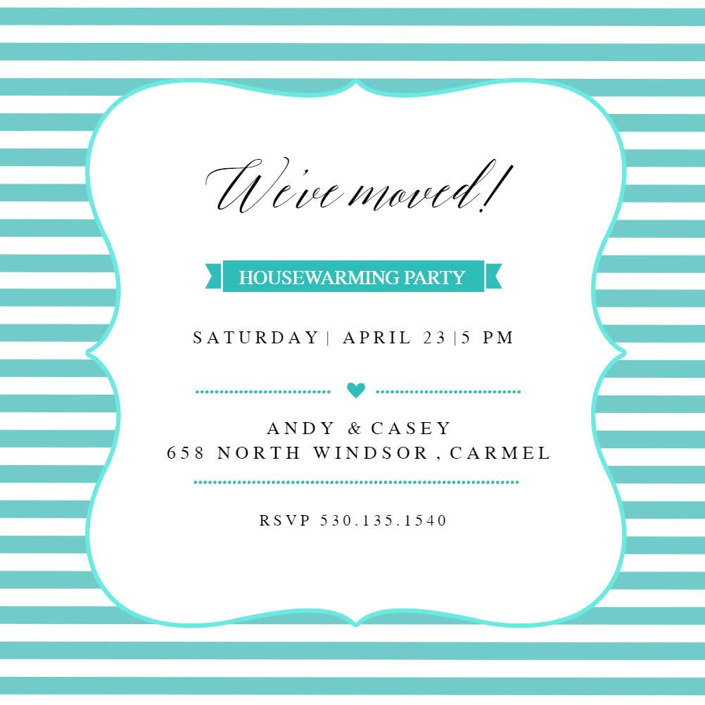 Party Lines Housewarming Invitation Template (Free) Greetings Island